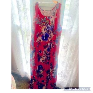 Sweet Lovely by Jen 3 x red floral maxi